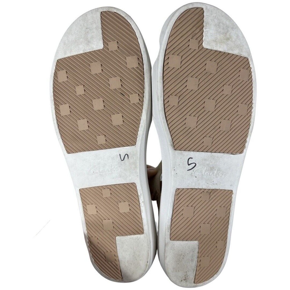 Clarks Seanna Sun Sport Sandal Leather Women's Size 11 EU 42.5 Comfort Slip On - Picture 9 of 11